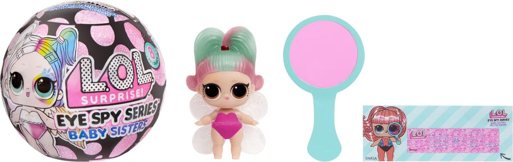 L.O.L. Surprise Eye Spy Series Baby Sisters Doll