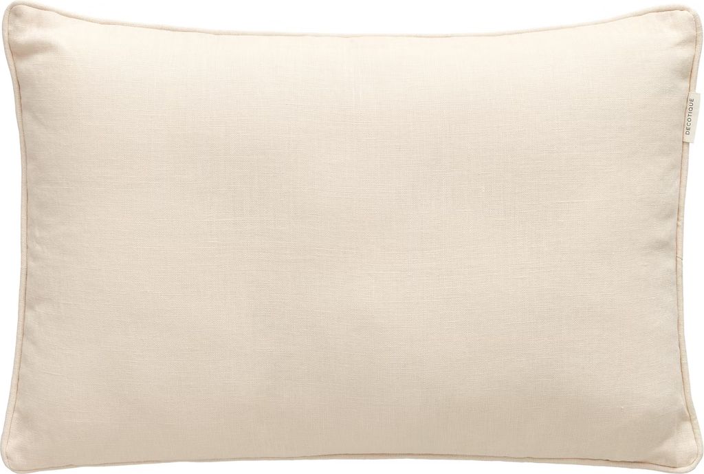 Decotique Soft Pude 40x60 cm Hør Greige Komplet pyntepude (60x40cm)