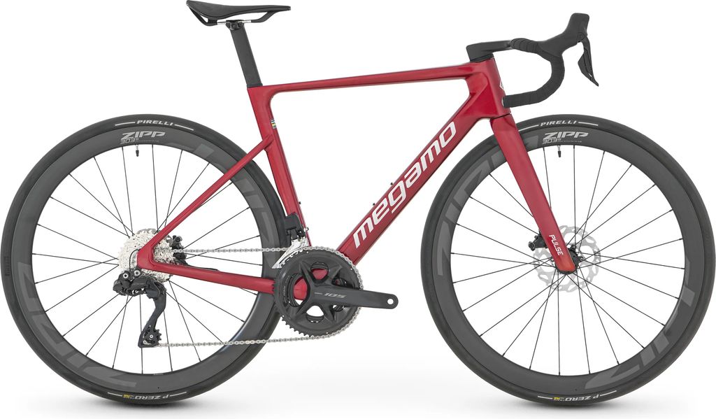 Megamo Pulse 05 Racercykel Shimano Ultegra Di2 12V 700 mm Rød