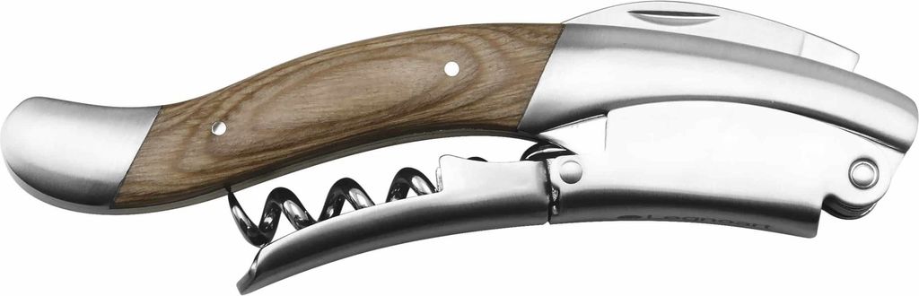 Legnoart Amarone Proptrækker Ljust Trähandtag 15 cm Flasköppnare