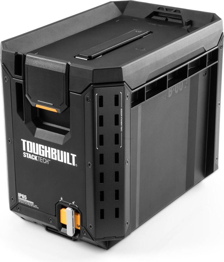 ToughBuilt StackTech B1-B-60C Kompakt Værktøjskasse - IP65 - Sort
