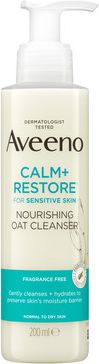 calm + restore nourishing oat cleanser - 200 ml.