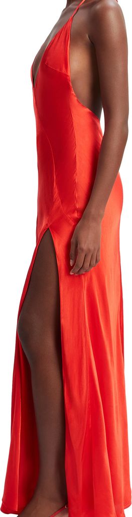 Bardot Yve Halter Dress - Red - 40