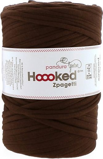 Hoooked Zpagetti Medium Jerseygarn 450 g Brun
