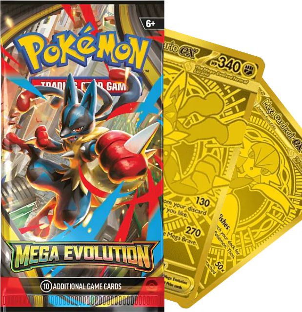 pokemon tcg mega evolution boosterpaket