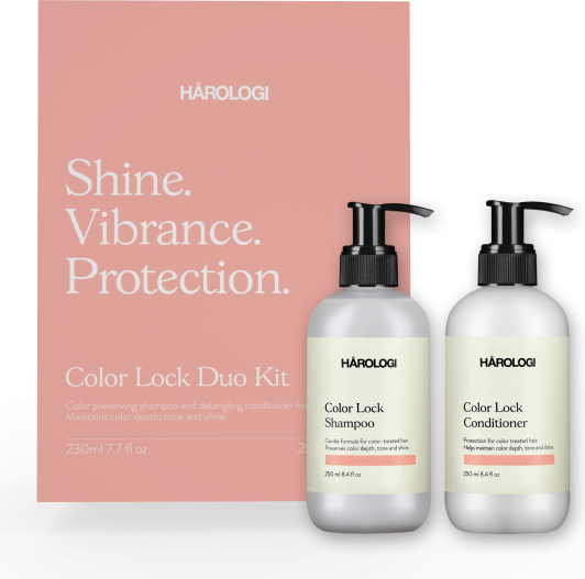 Hårologi Color Lock pleje pakke - shampoo + conditioner/balsam 500 ml