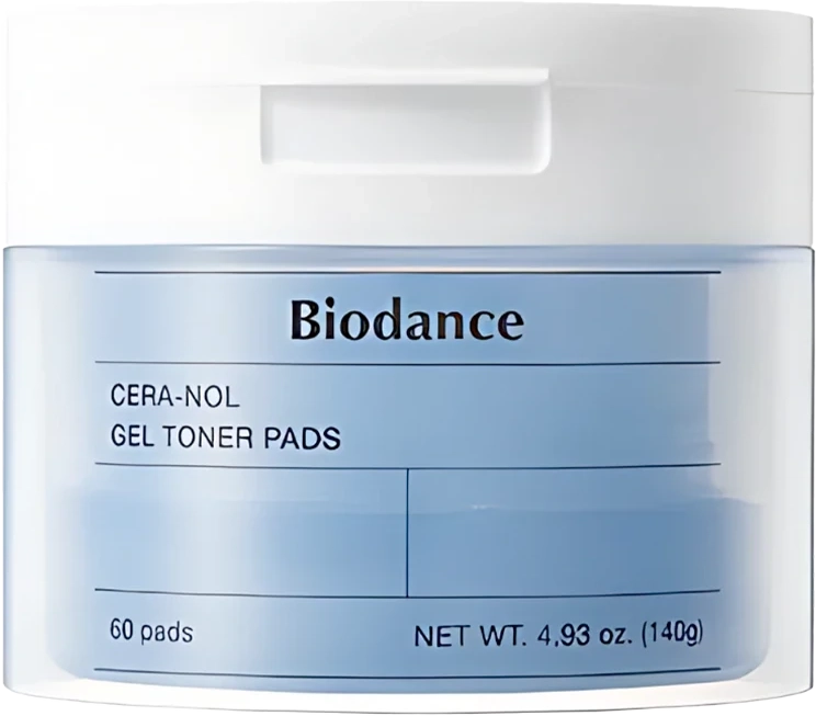 BIODANCE Cera-nol Gel Toner Pads 60 pcs