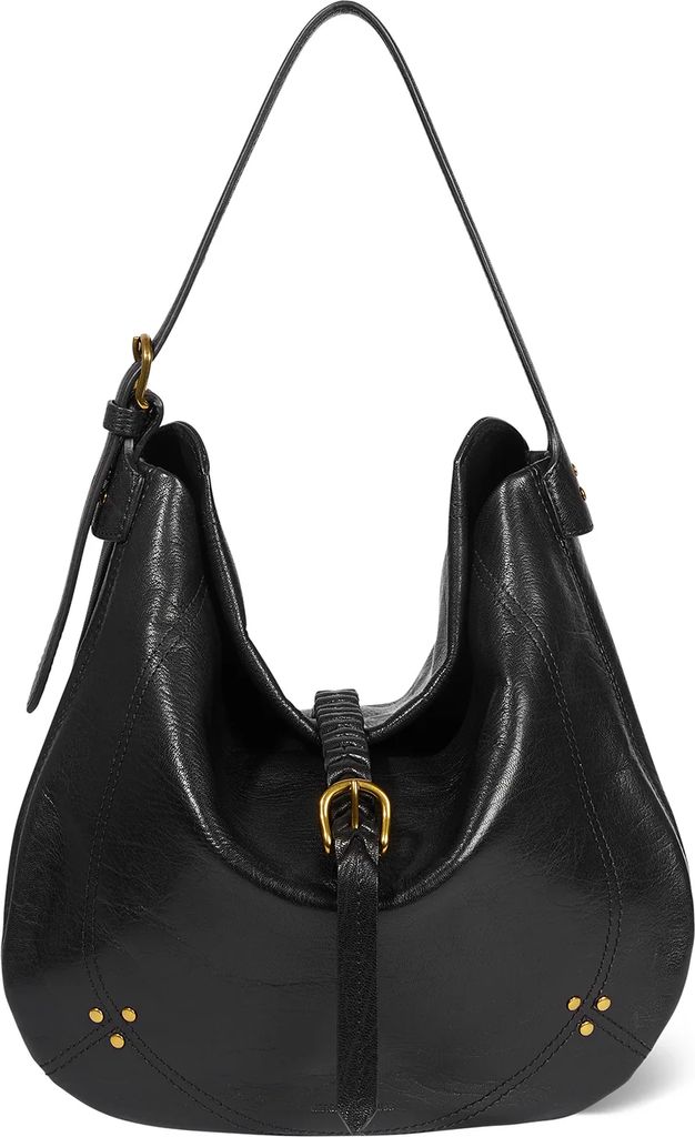 luis bag goatskin noir grainé
