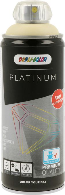 Dupli-Color Spraymaling Platinum Silke 400 ml