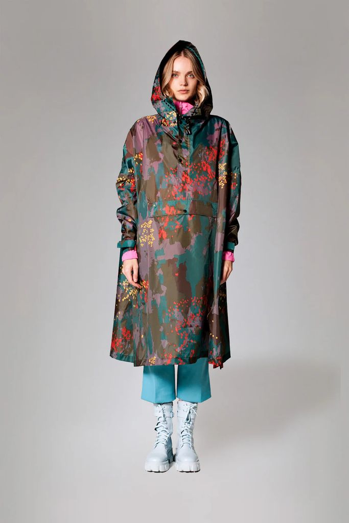 digi forest camo regnponcho, digi forest camo