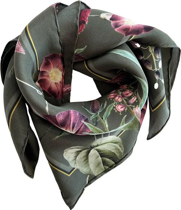 jim lyngvild - silketørklæde blossom garden 50 cm