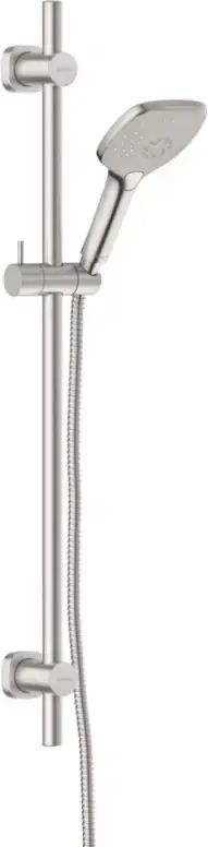 Damixa Silhouet Flex brusesæt med 3 indstillinger. Steel