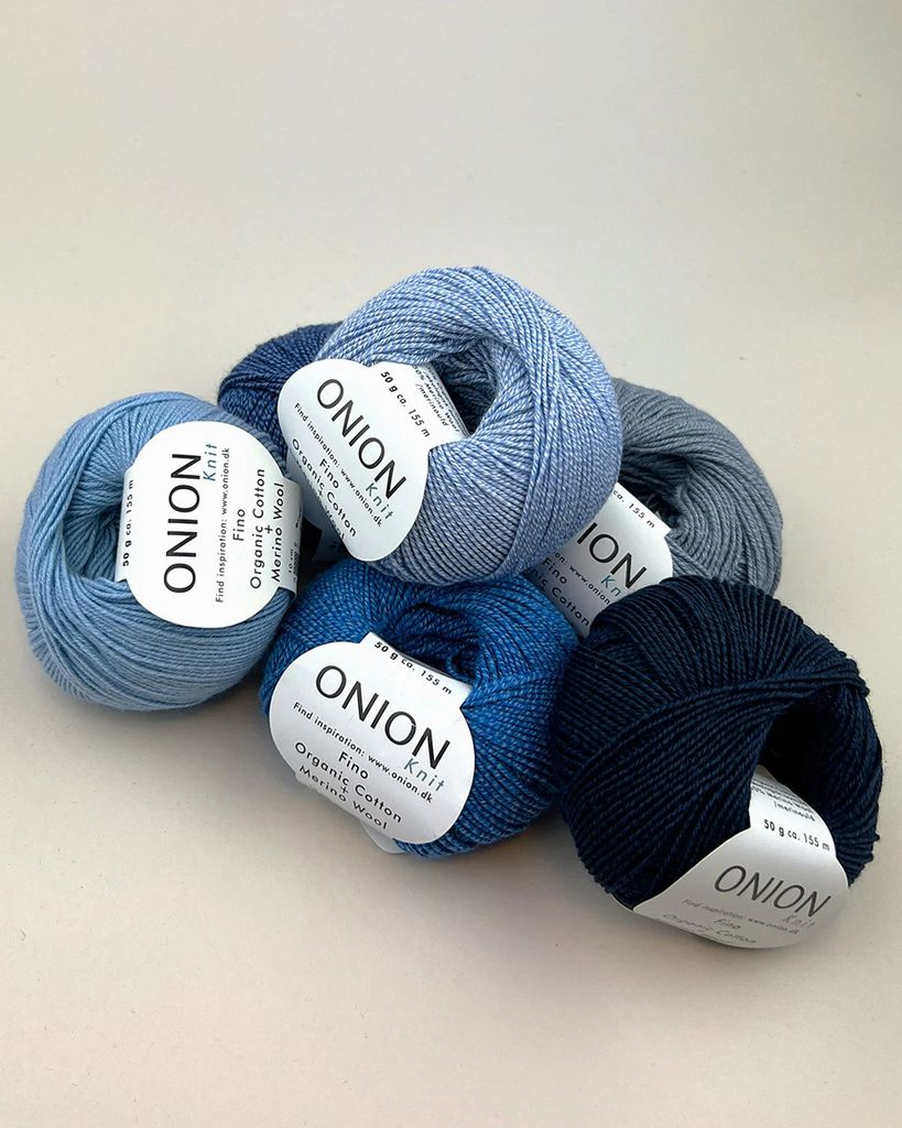 Onion Fine Organic Cotton + Merino - Sort - 512