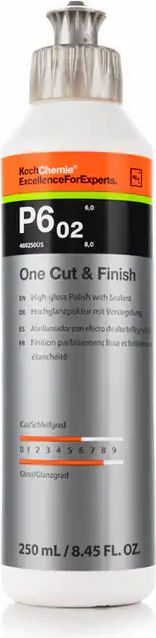 koch chemie p6.02 one cut & finish 250 ml.