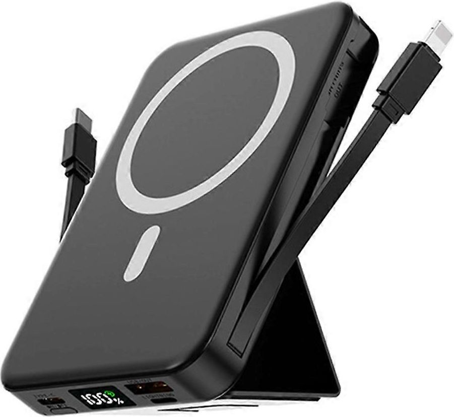 MTP Products Magnetisk Trådlös Powerbank 10000mAh