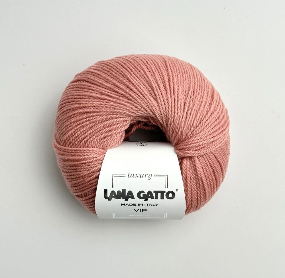 vip - cashmere/merino - dark rose - 14393