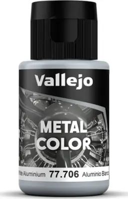Vallejo Game Air Metal Color White Aluminium 32ml