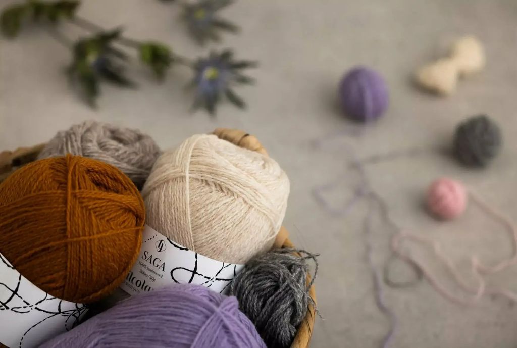 filcolana garn - saga 128 russet