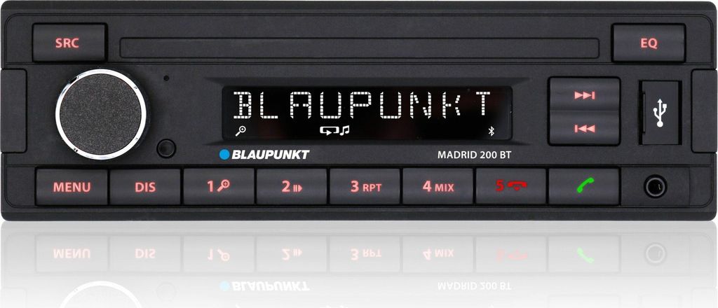 Bilradio med Bluetooth – Blaupunkt Madrid 200 BT