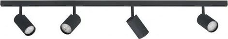 DESIGNLINE skinne-sæt 2 meter m/4 Tube spots, hvid