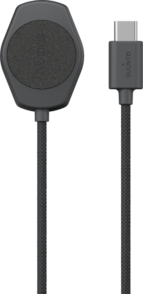 Suunto USB-C-Opladningskabel til Race 2 og Vertical 2 - Sort