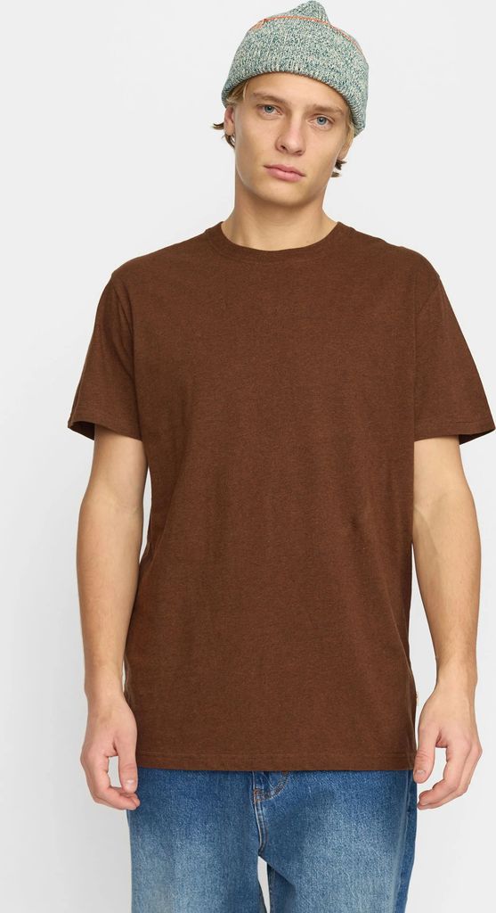 regular t-shirt / 1051 - brown