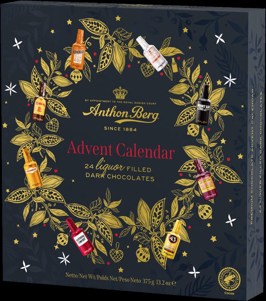 liqueurs calender anthon berg 375