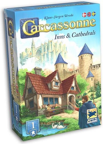 Carcassonne Inns Cathedrals Nordic Dansk