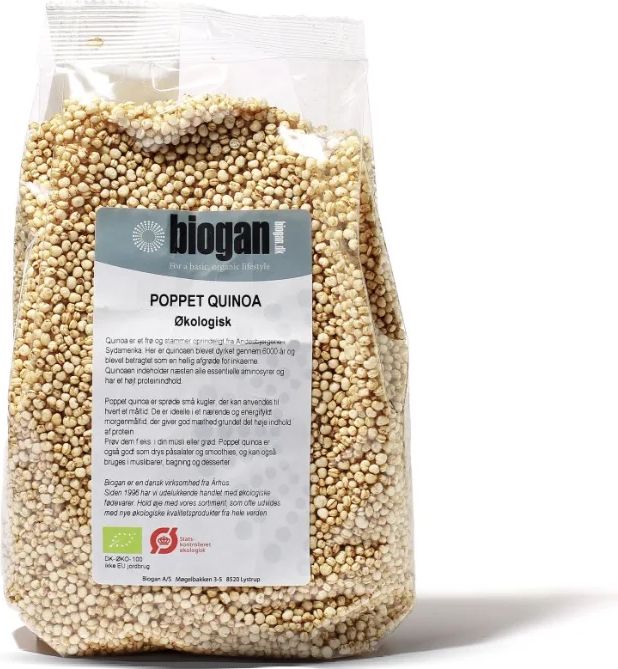 biogan - Ekologisk poppad quinoa