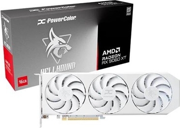 Powercolor Radeon RX 9060 XT 16GB Hellhound Spectral White