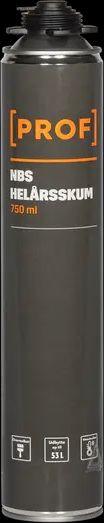 Prof NBS Helårsskum PU 750 ml