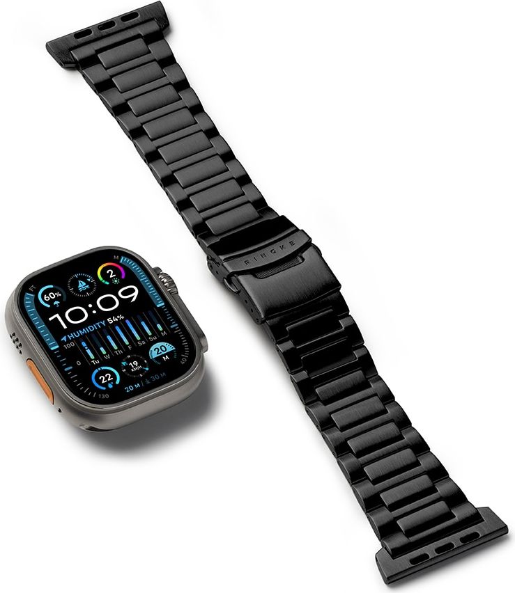 Ringke Titanium One Armbånd Apple Watch Series 7 45mm Black