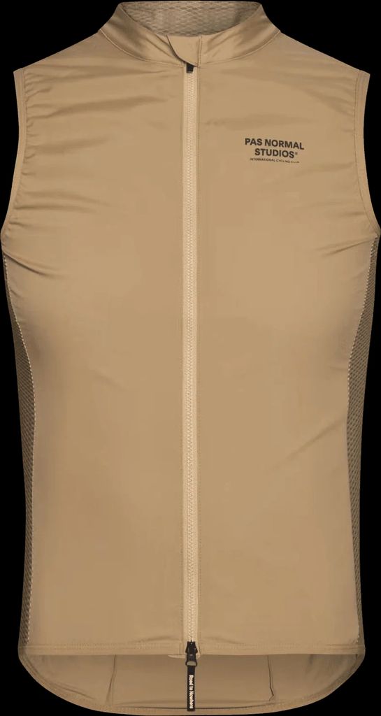 PAS NORMAL STUDIOS Mechanism Stow Away Gilet - Camel