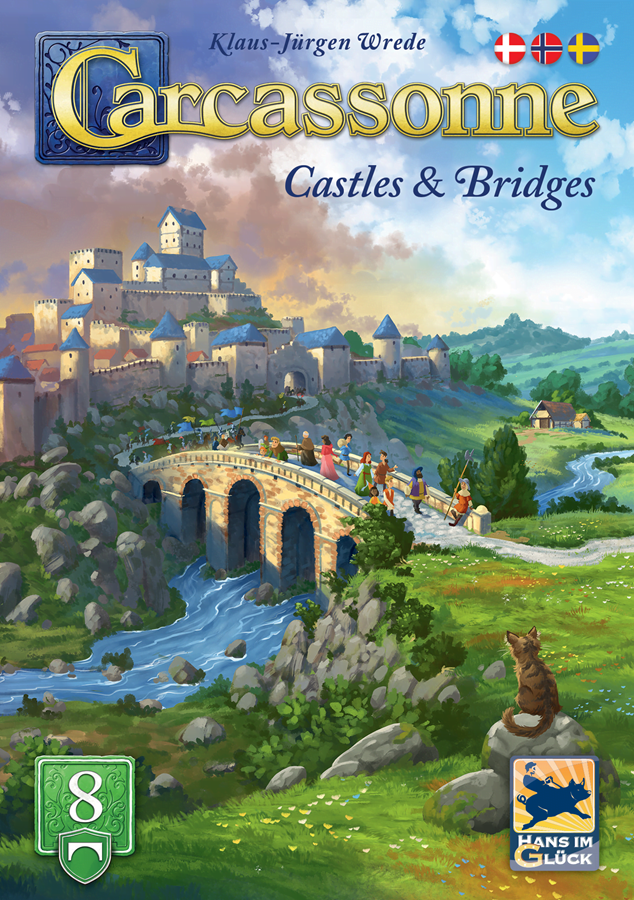 Carcassonne Udvidelse 8 Castles Bridges Nordic