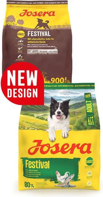 Josera Adult Festival Laks Kylling Økonomipakke 2 x 12.5 kg