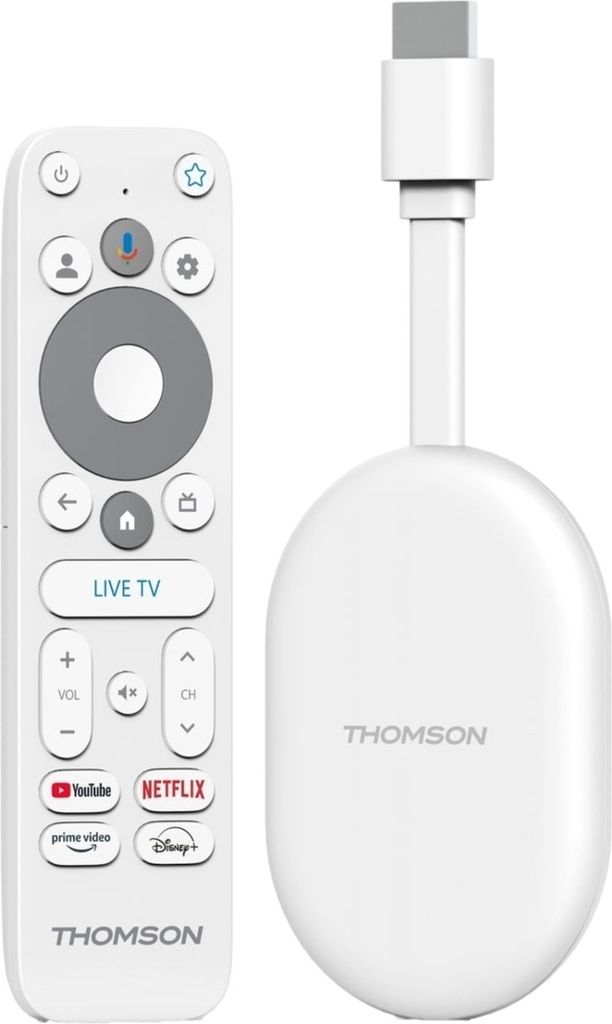 thomson go cast 150 2gb/8gb 4k uhd google tv mediespiller