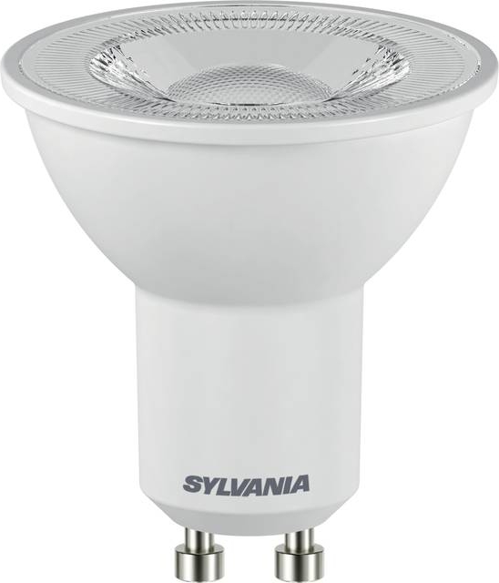 sylvania led-reflektorpære gu10 7w 4,000k 36° 610 lm hvid