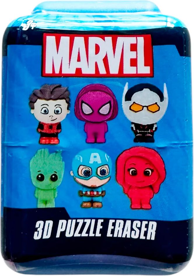 avengers 3d surprise viskelæder figur