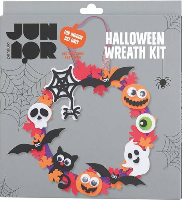Panduro Hobby DIY Kit Lav Flot Halloweenkrans Ø30 cm