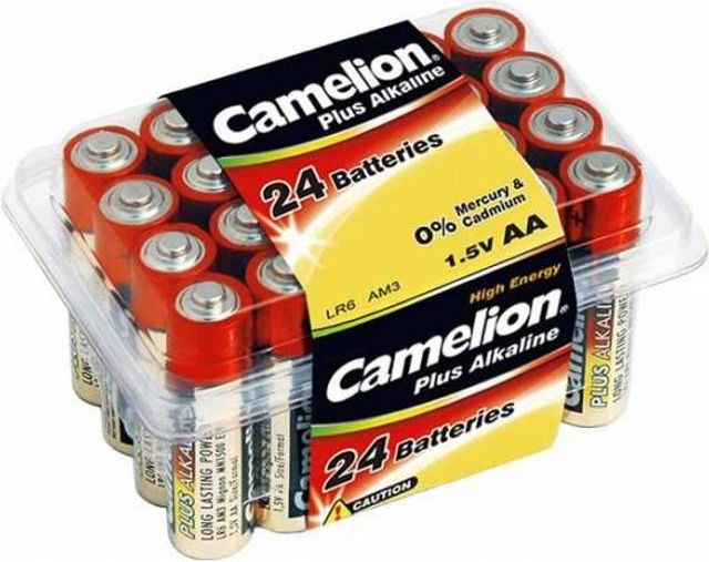 Camelion Plus Alkaline LR6-PB24 Compatible 24-pack