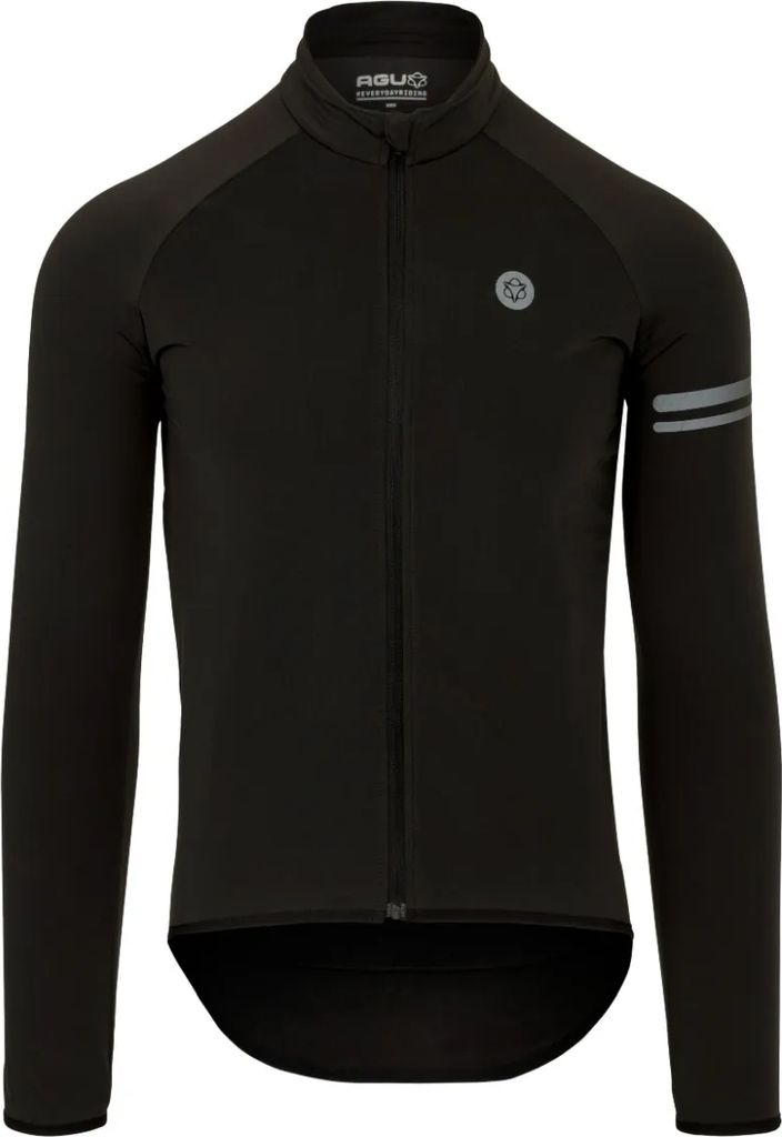 agu thermo essential ls cykeltrøje, black