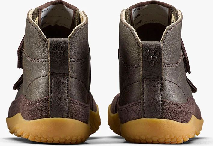 Vivobarefoot Gobi Boot Pre-School Boots - Bracken Dark Brown