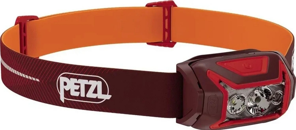 PETZL ACTIK CORE - Red - Pandelampe