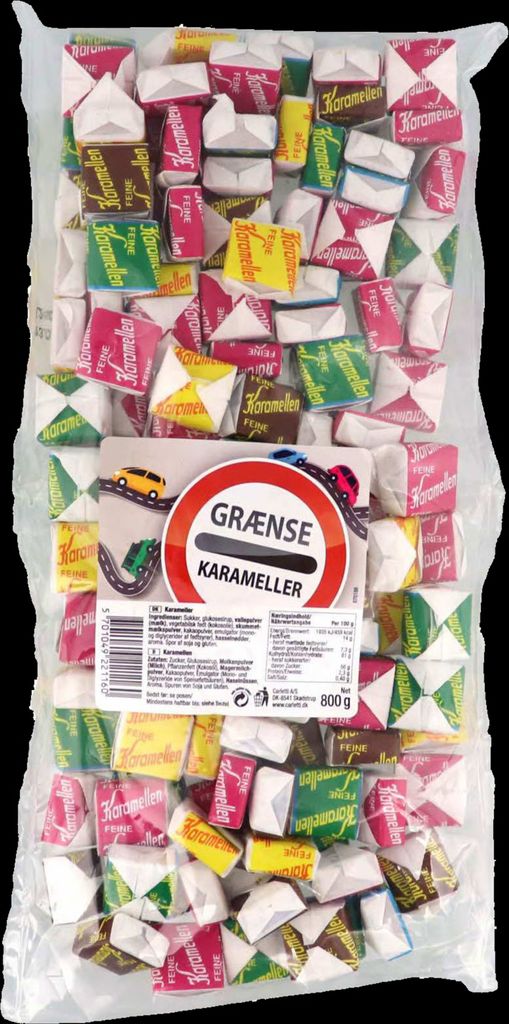 Grænse Karameller 800 g