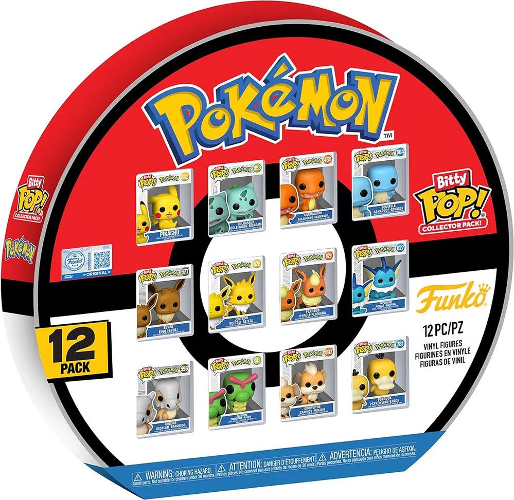 BITTY POP! POKÉMON COLLECTOR 12-PACK