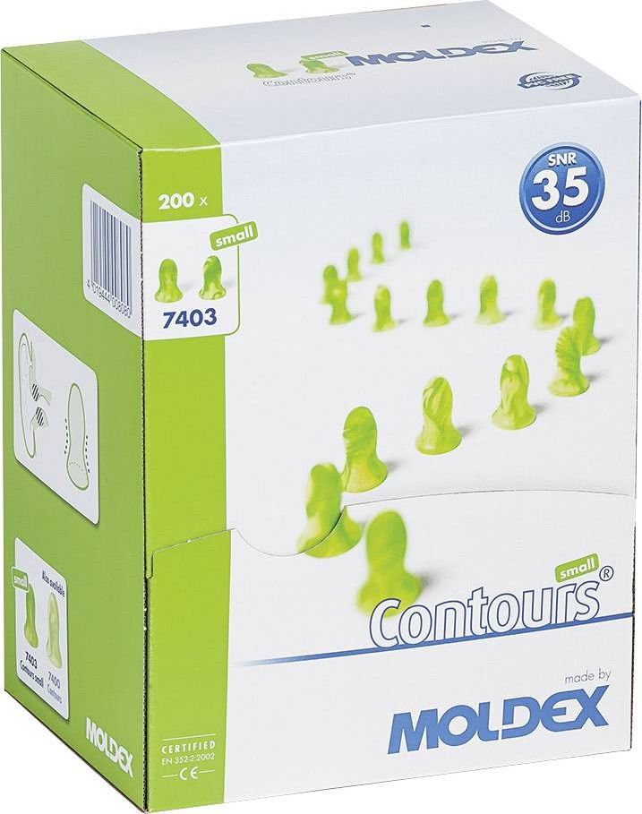 Moldex 740301 Contours small Ørepropper 35 dB Envejs 200 Paar