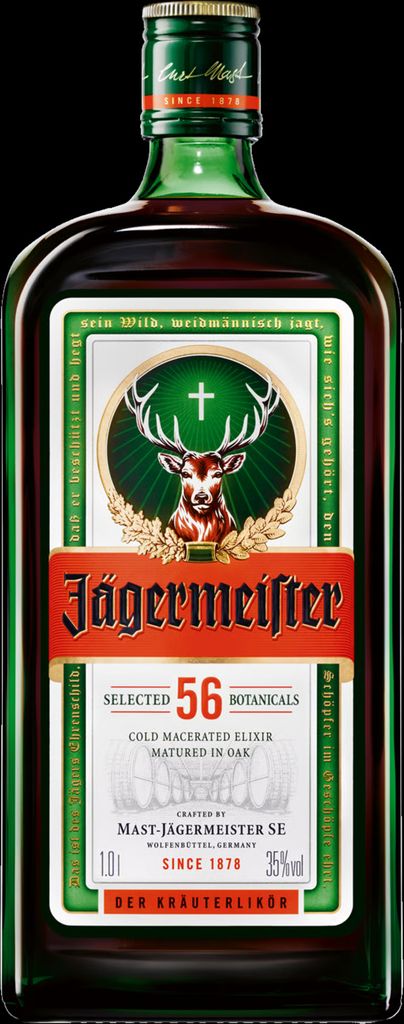 Jägermeister 35% 1 l.