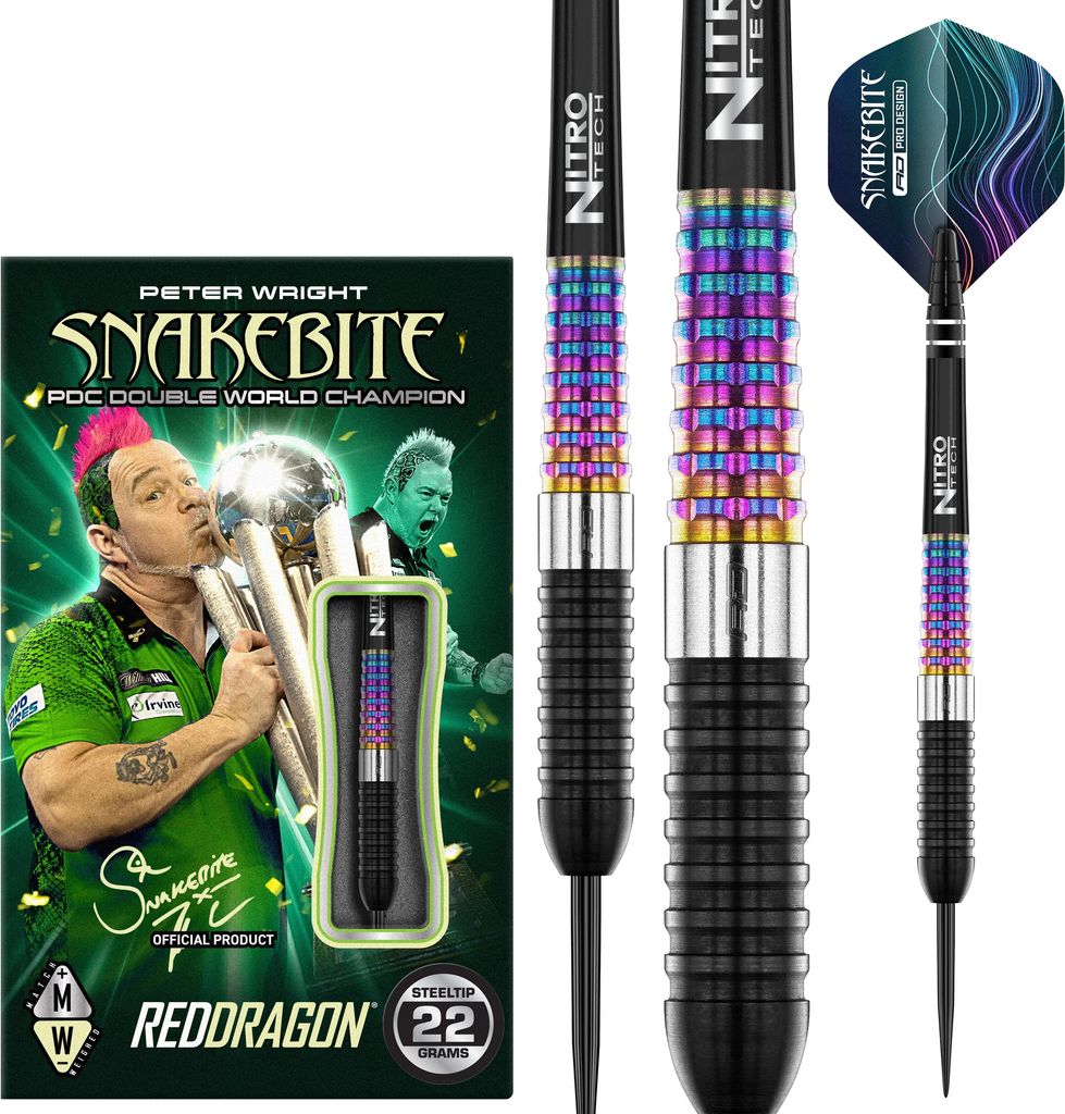 Red Dragon Red Dragon Peter Wright Corra 90% Soft Tip Dartpile