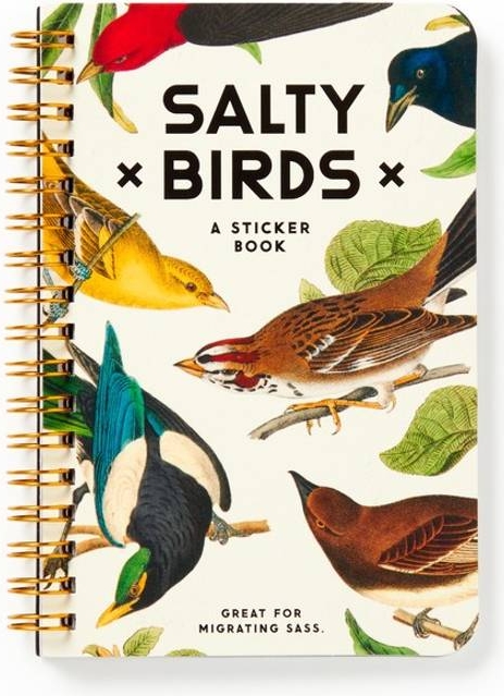 Galison Salty Birds Sticker Book