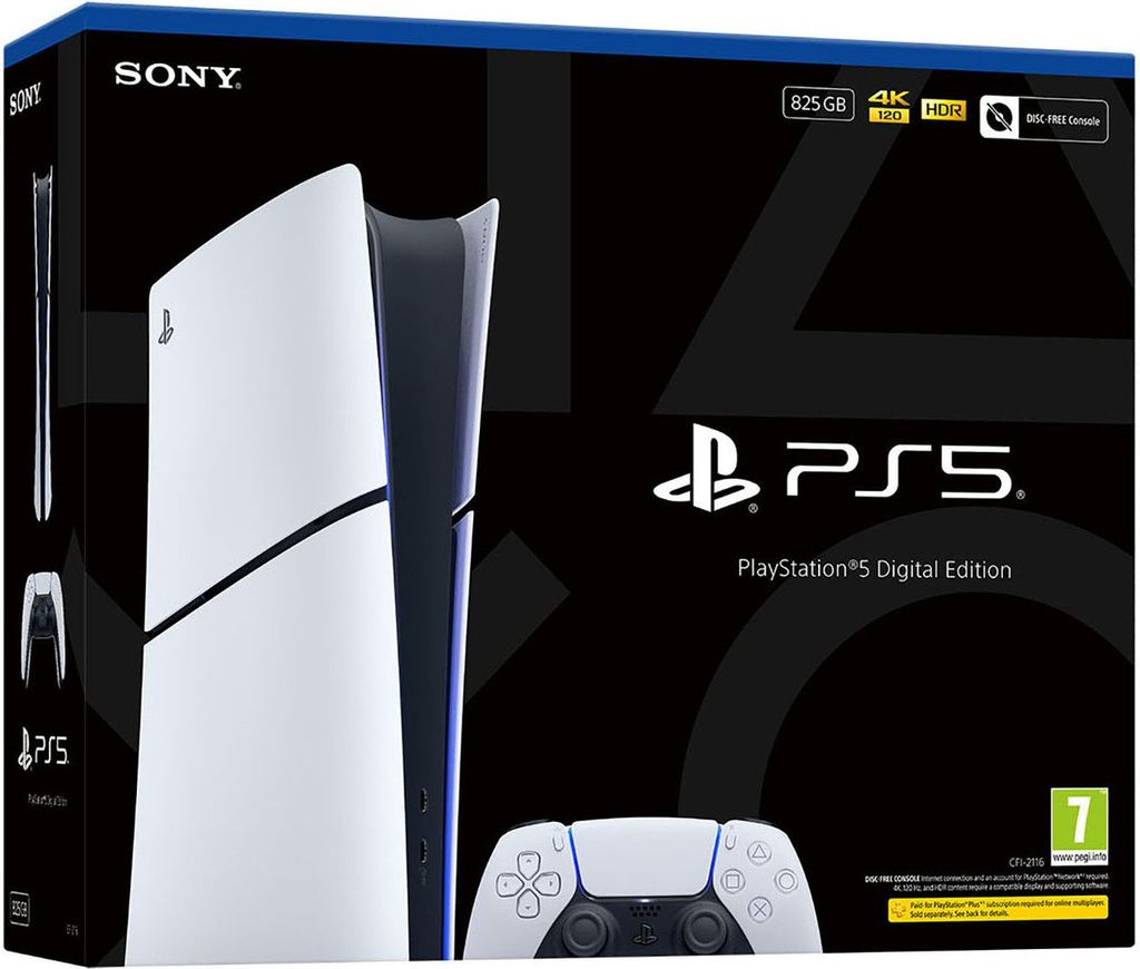 Sony PlayStation 5 Slim Digital Edition 825GB (2025)